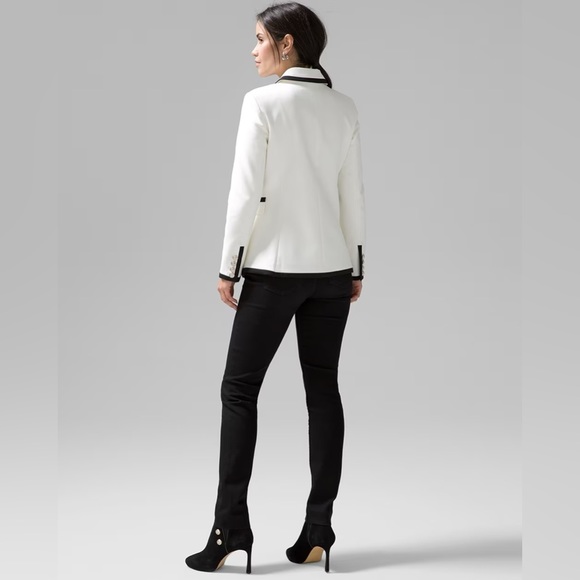 NWT WHBM CONTRAST STUDIO BLAZER - Picture 6 of 6